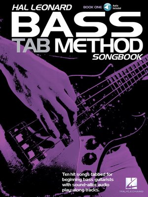 cover image of Hal Leonard Bass Tab Method Songbook 1